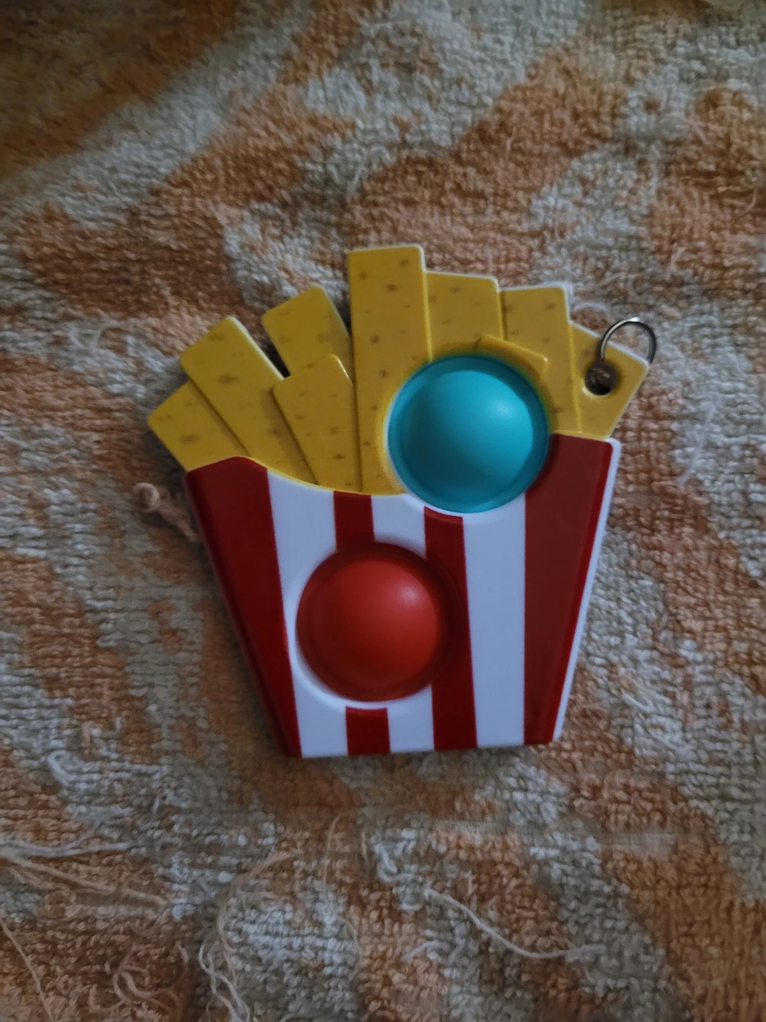 French fry fidget pop it toy