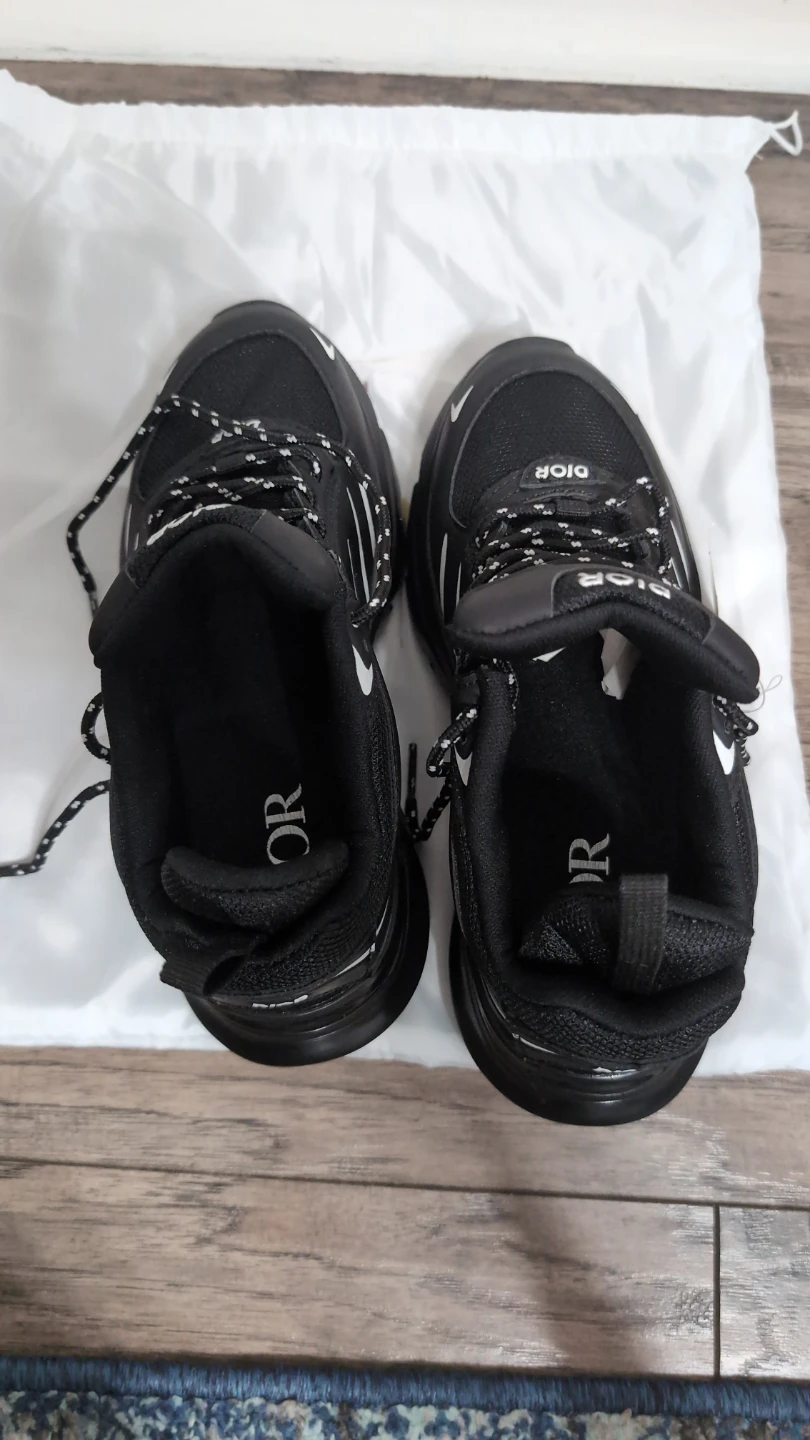 Dior B32 Microfiber Rubber Sneakers Size 37 - photo 4
