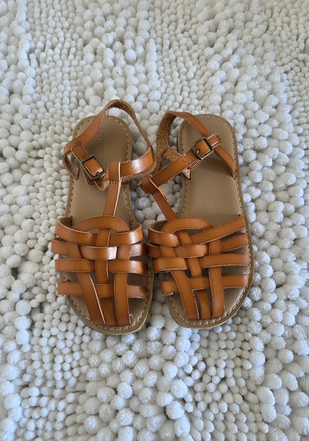 Old Navy Kids' Orange Woven Sandals - photo 2