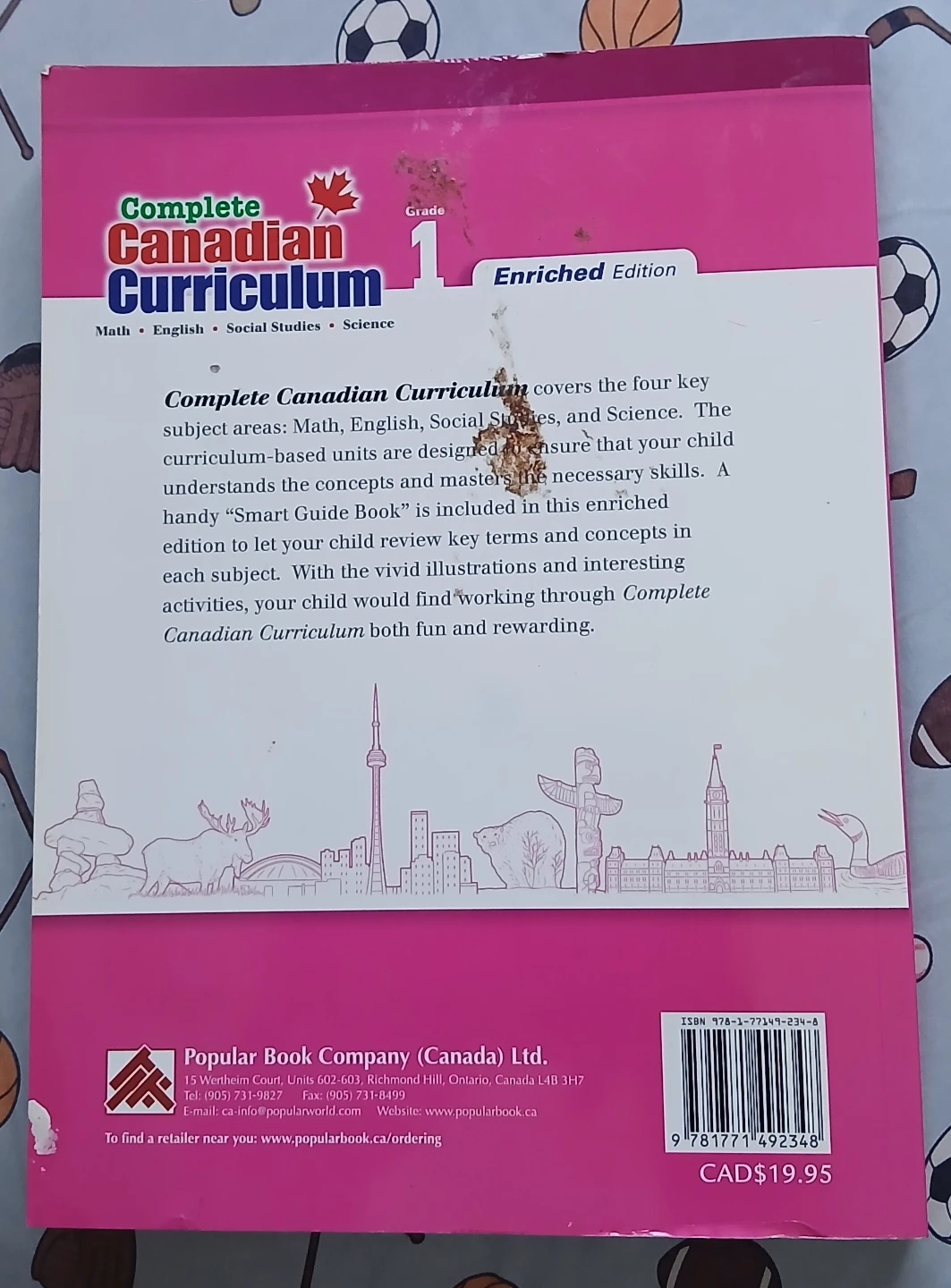 Complete Canadian Curriculum Grade 1 Workbook - photo 2
