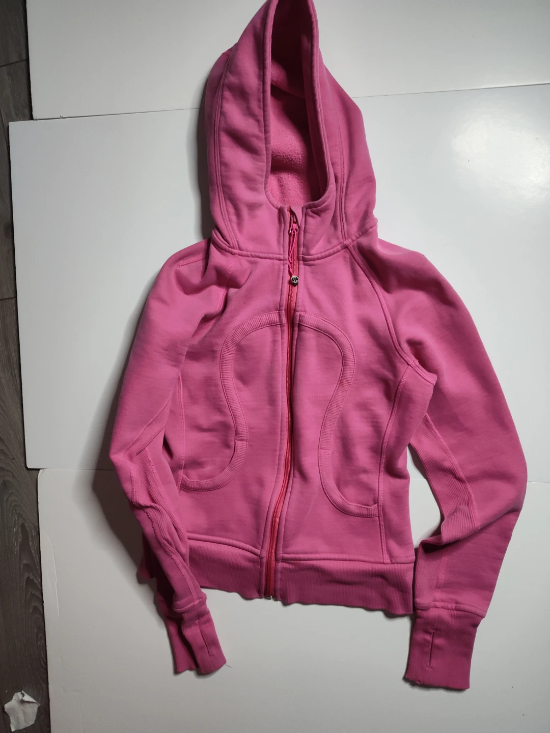 Lululemon Pink Zip-Up Hoodie