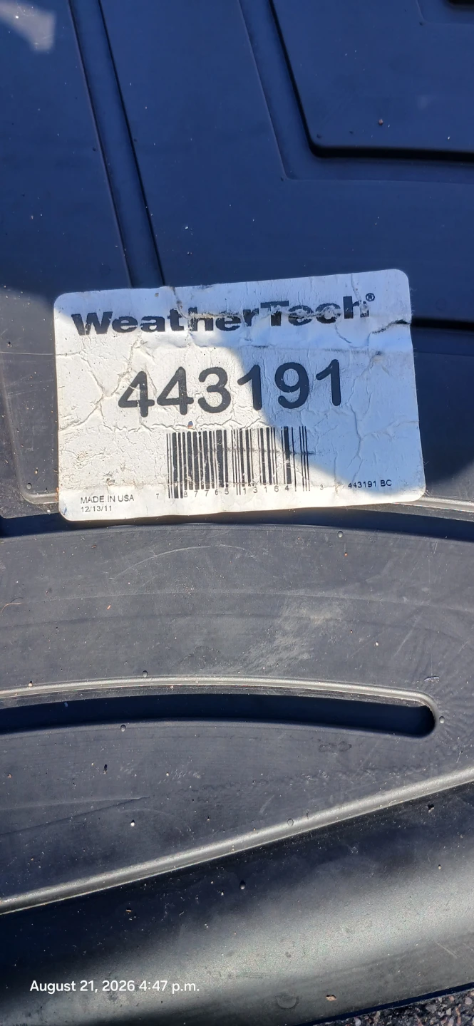 Weather tec Mats 2007 to 2011 CRV - photo 3