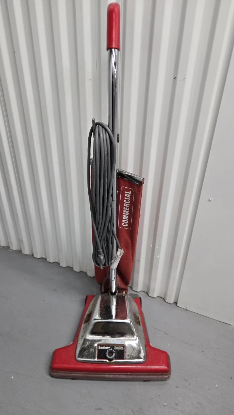 Sanitaire Commercial Red Upright Vacuum Cleaner for parts.