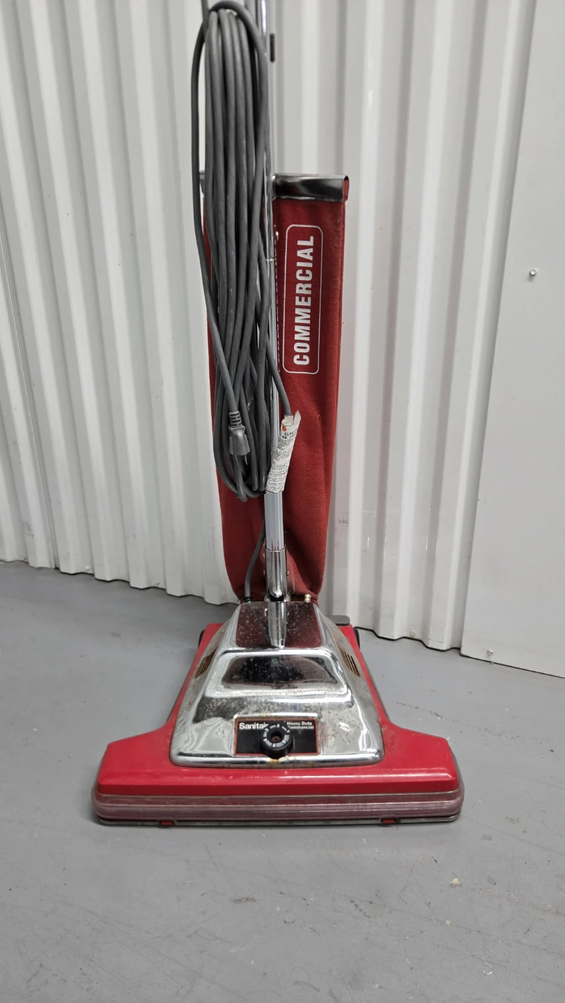 Sanitaire Commercial Red Upright Vacuum Cleaner for parts. - photo 2