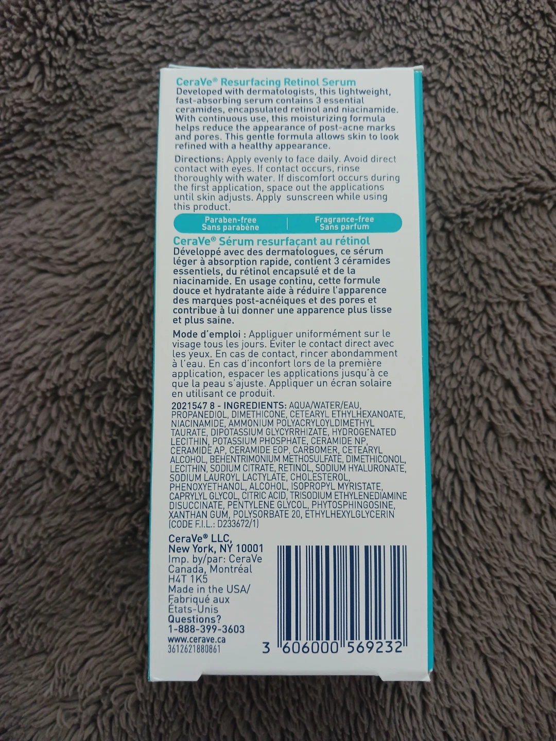 CeraVe Resurfacing Retinol Serum 30 mL - photo 2