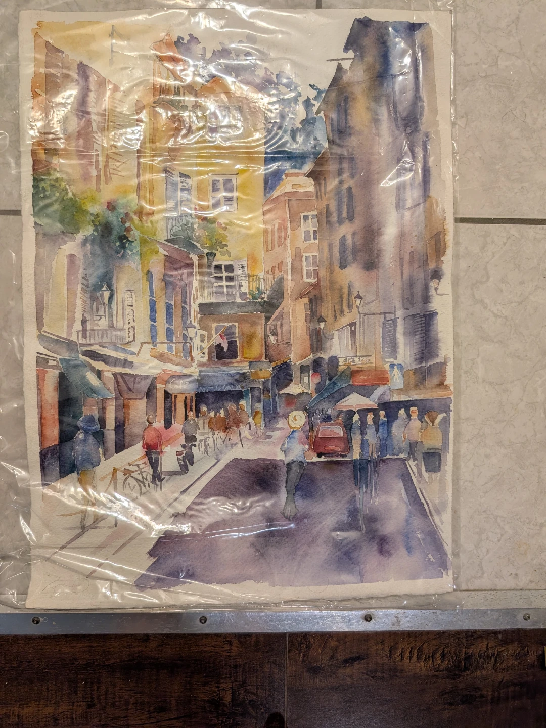 Watercolor painting - photo 3