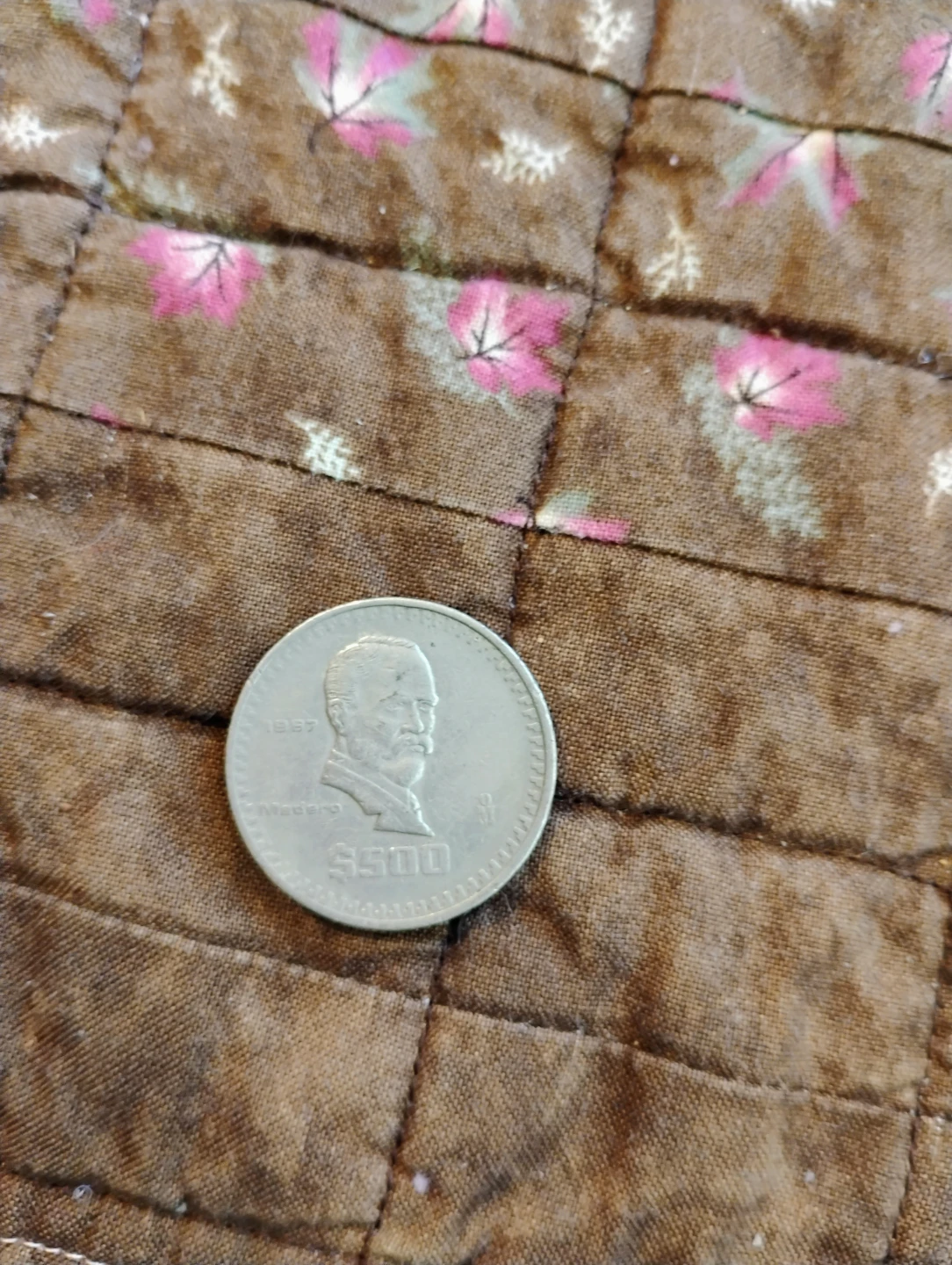 1987 Mexico 500 Pesos Coin - photo 2