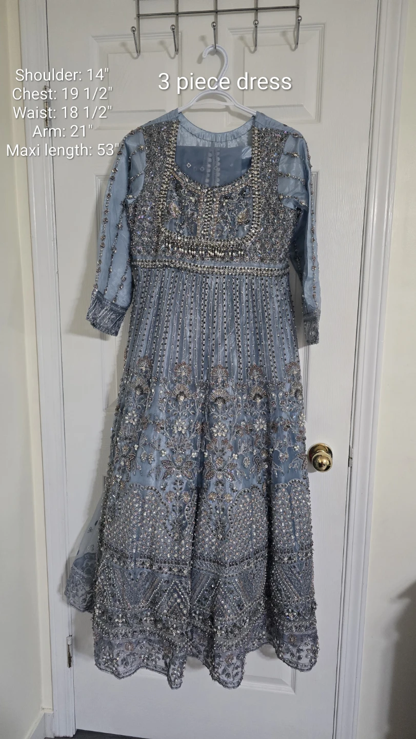 Maxi dress, gharara & lehenga - photo 4