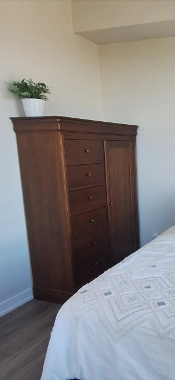 Beautiful Hardwood Armoire