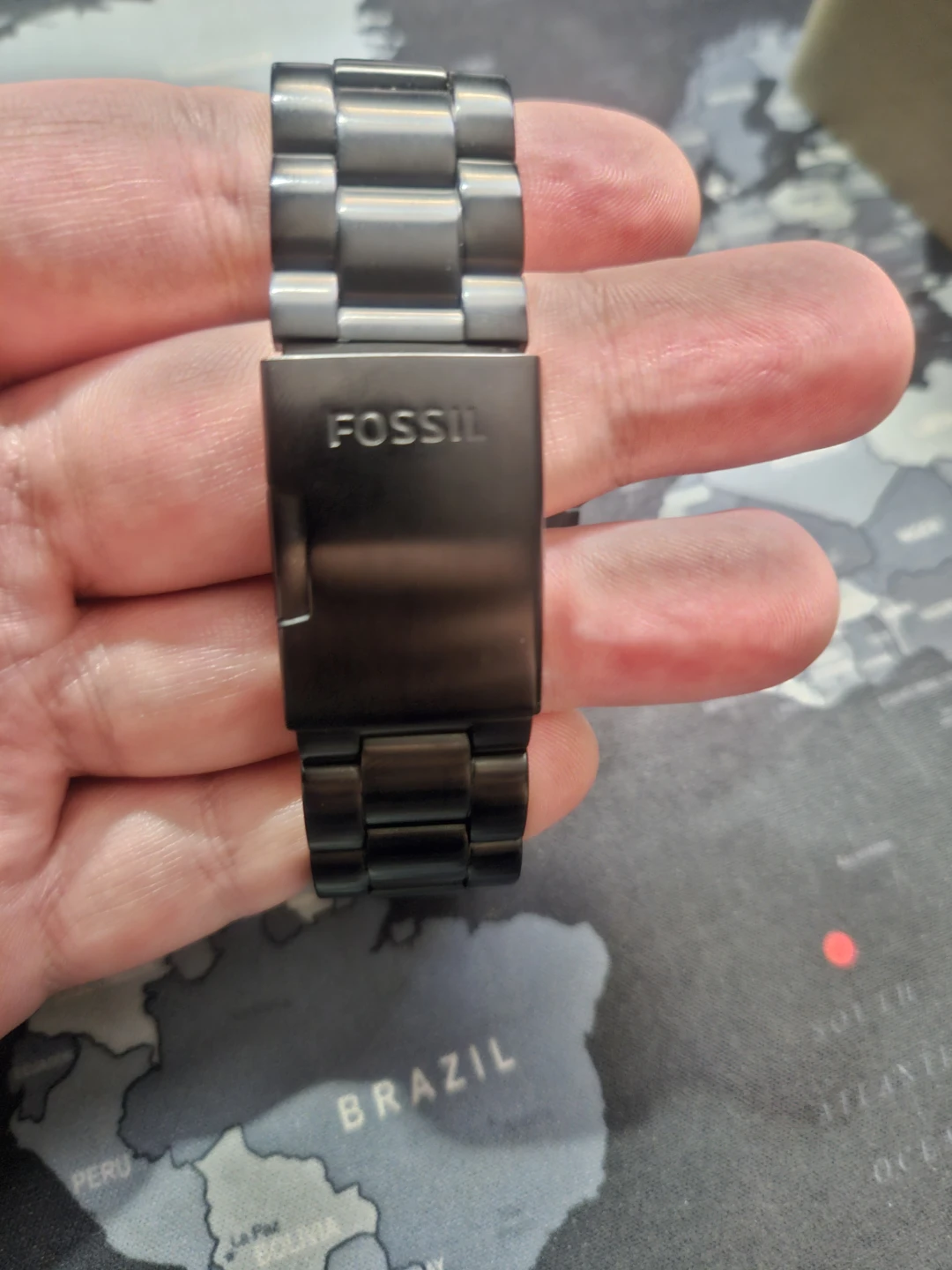 Fossil Q FTW1115 Nate Stainless Steel Hybrid Smartwatch - photo 2