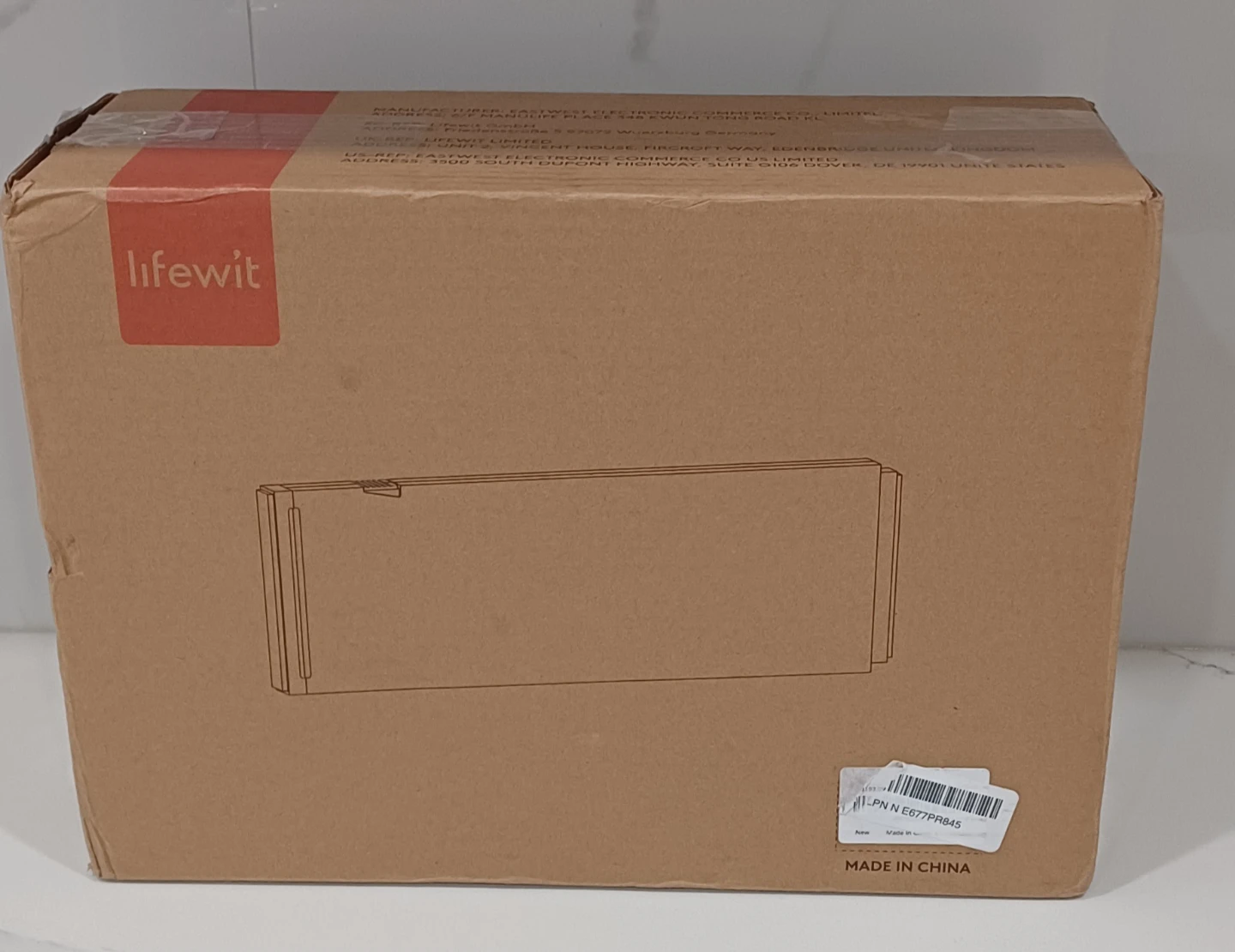12 Pcs - Lifewit White Drawer Dividers