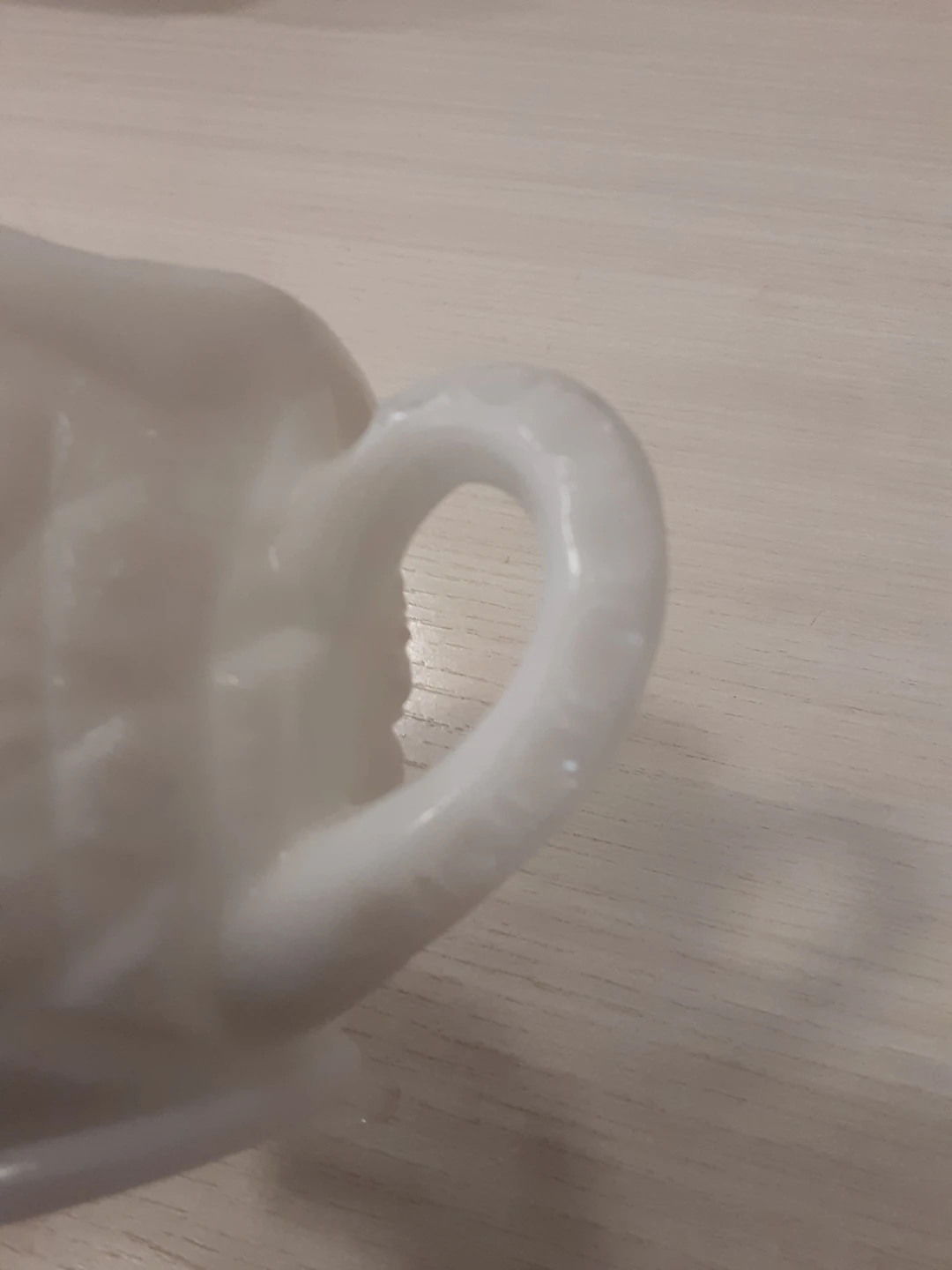 Vintage White Milk Glass Sugar Bowl - photo 5