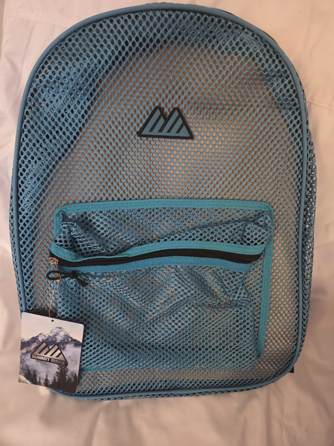 Summit Ridge Blue Mesh Backpack