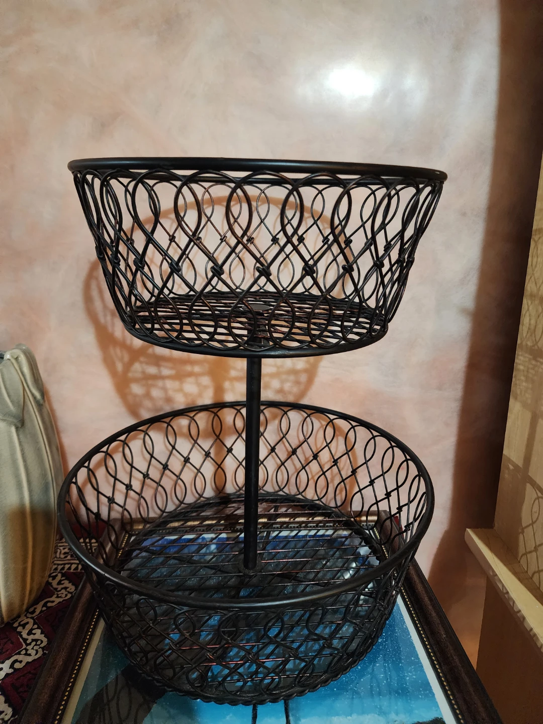 2-Tier Wire Fruit Basket