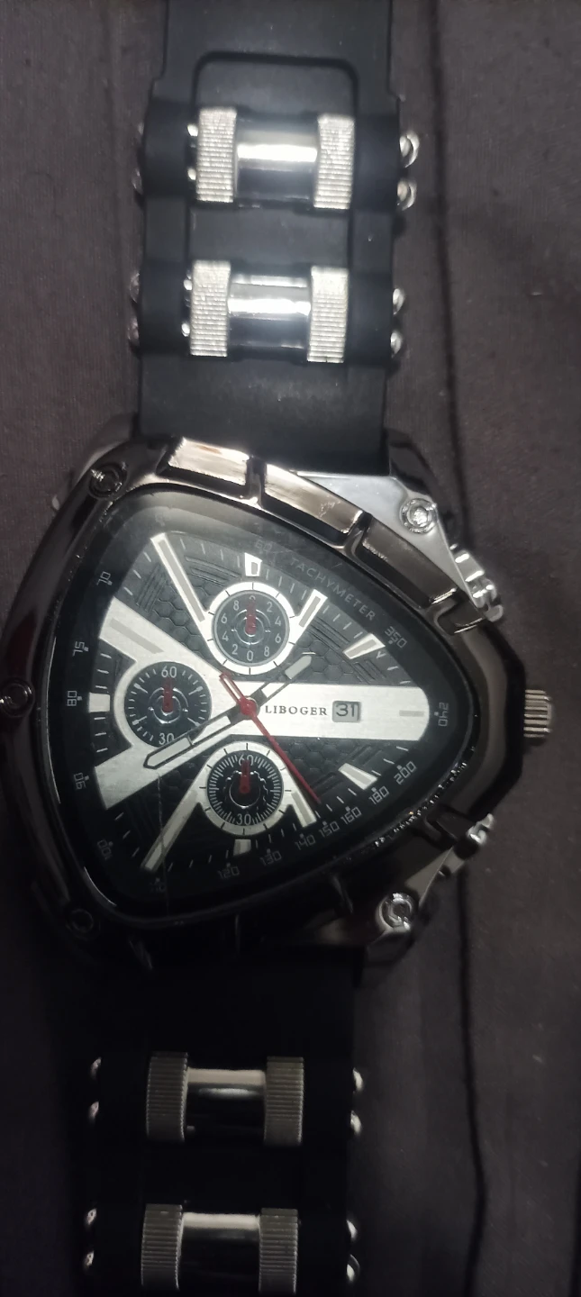 PULIBOGER Men's Watch - Black