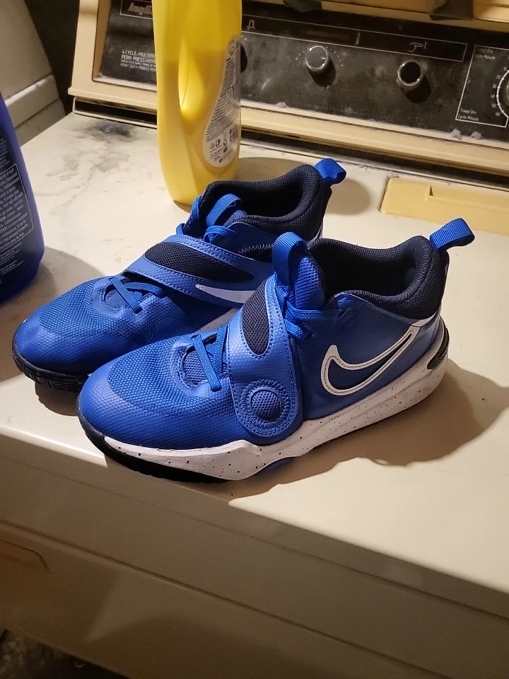 Nike Kids Blue Basketball Shoes