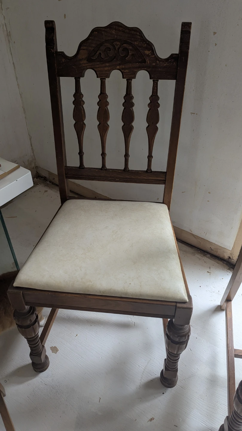 Wooden Dining Table with Chairs - photo 2