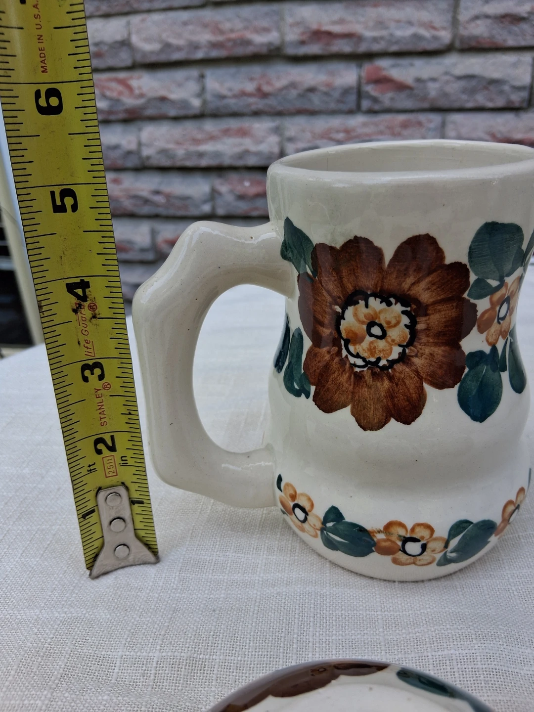 Vintage Ceramic Bowl Set and Mug from Czechoslovakia - photo 3