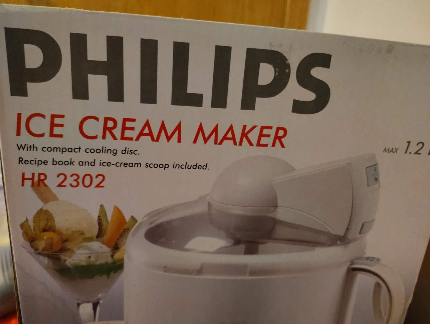 Philips HR 2302 Ice Cream Maker
