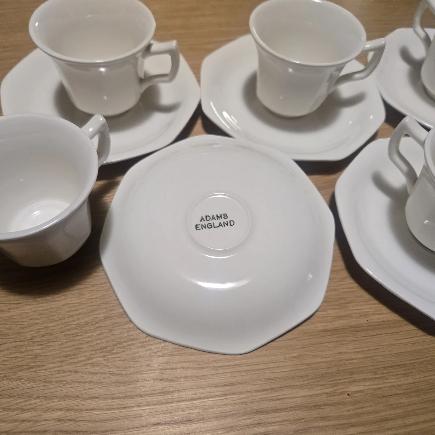 Adams England Teacup and Saucer Set (5 pieces) - photo 2