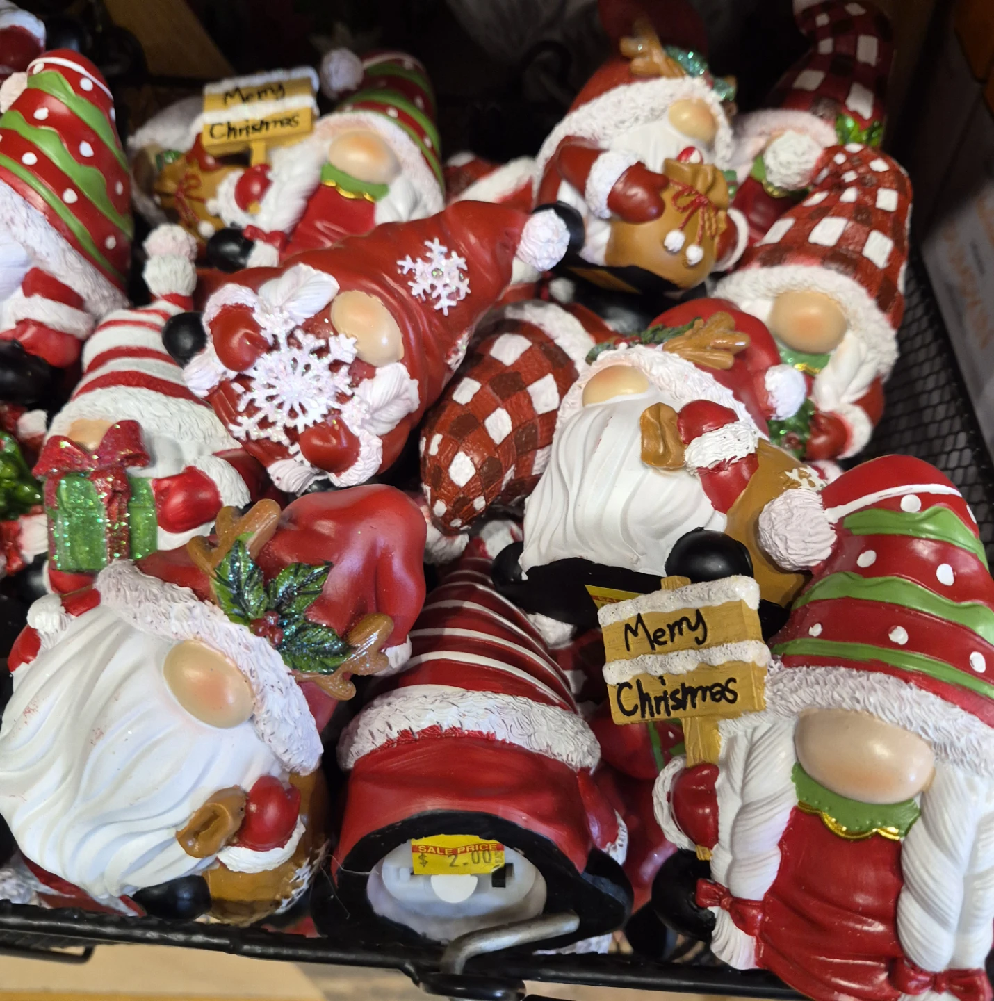 Wow $1 each New assorted Christmas Gnomes - photo 3