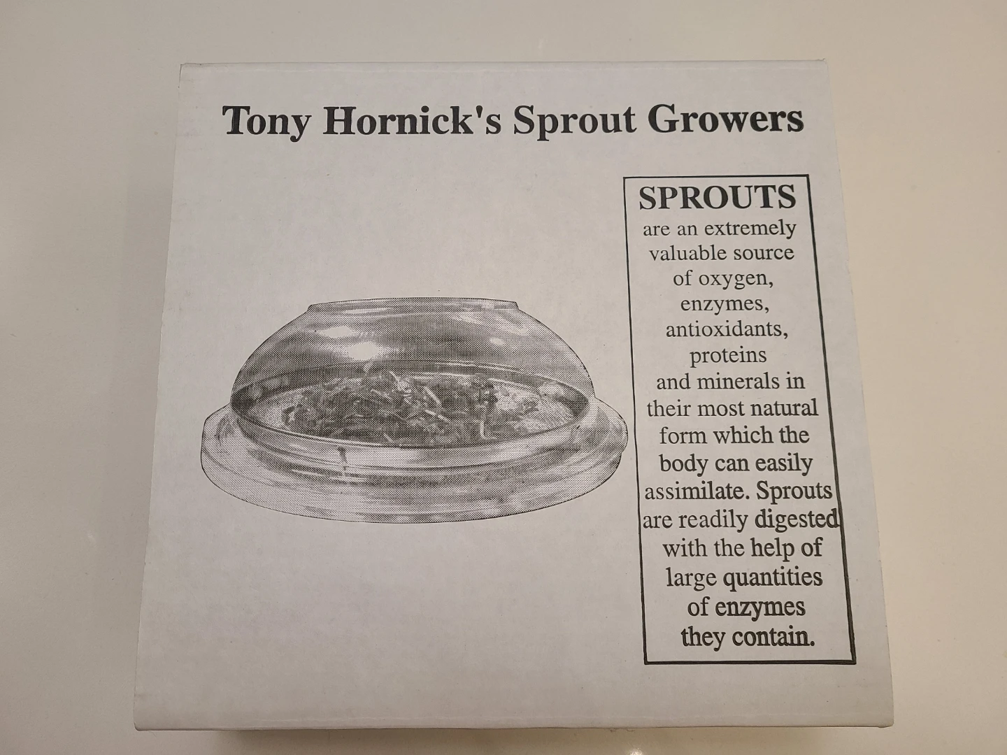 Tony Hornick's Sprout Growers