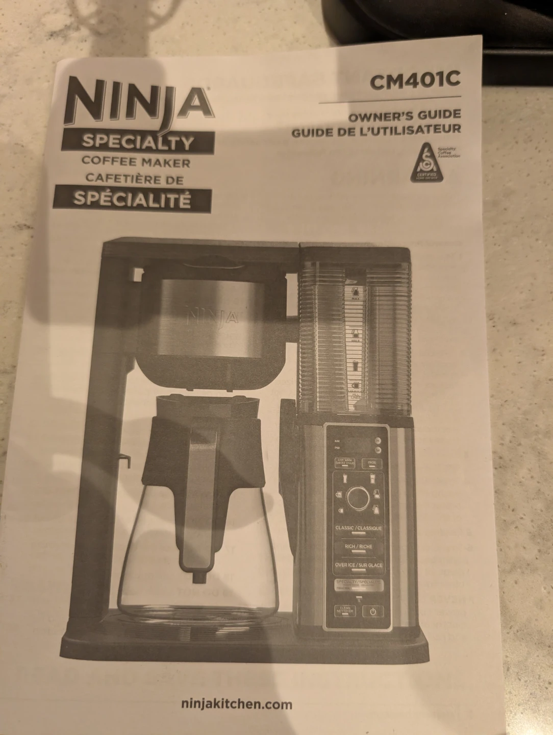 Ninja Specialty Coffee Maker CM401C - photo 4