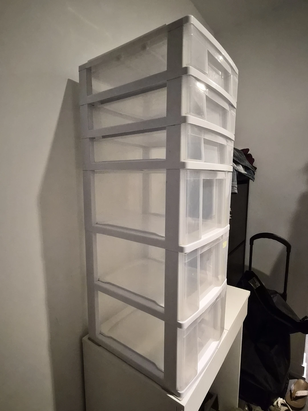 Plastic Drawer Storage Unit