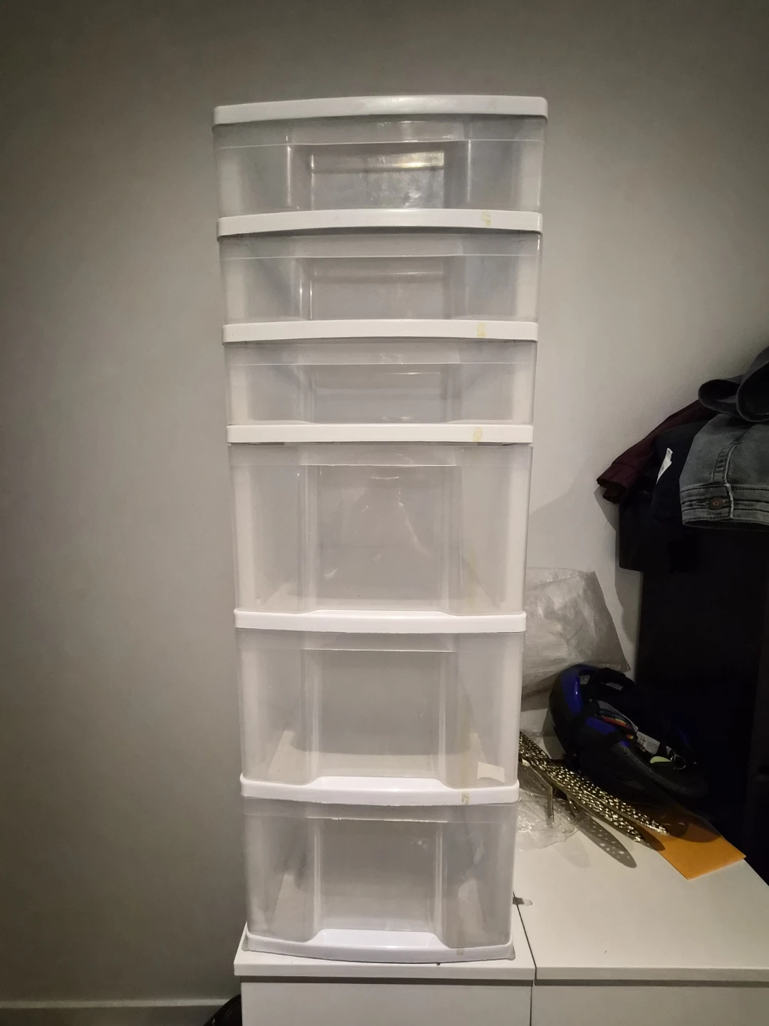Plastic Drawer Storage Unit - photo 2