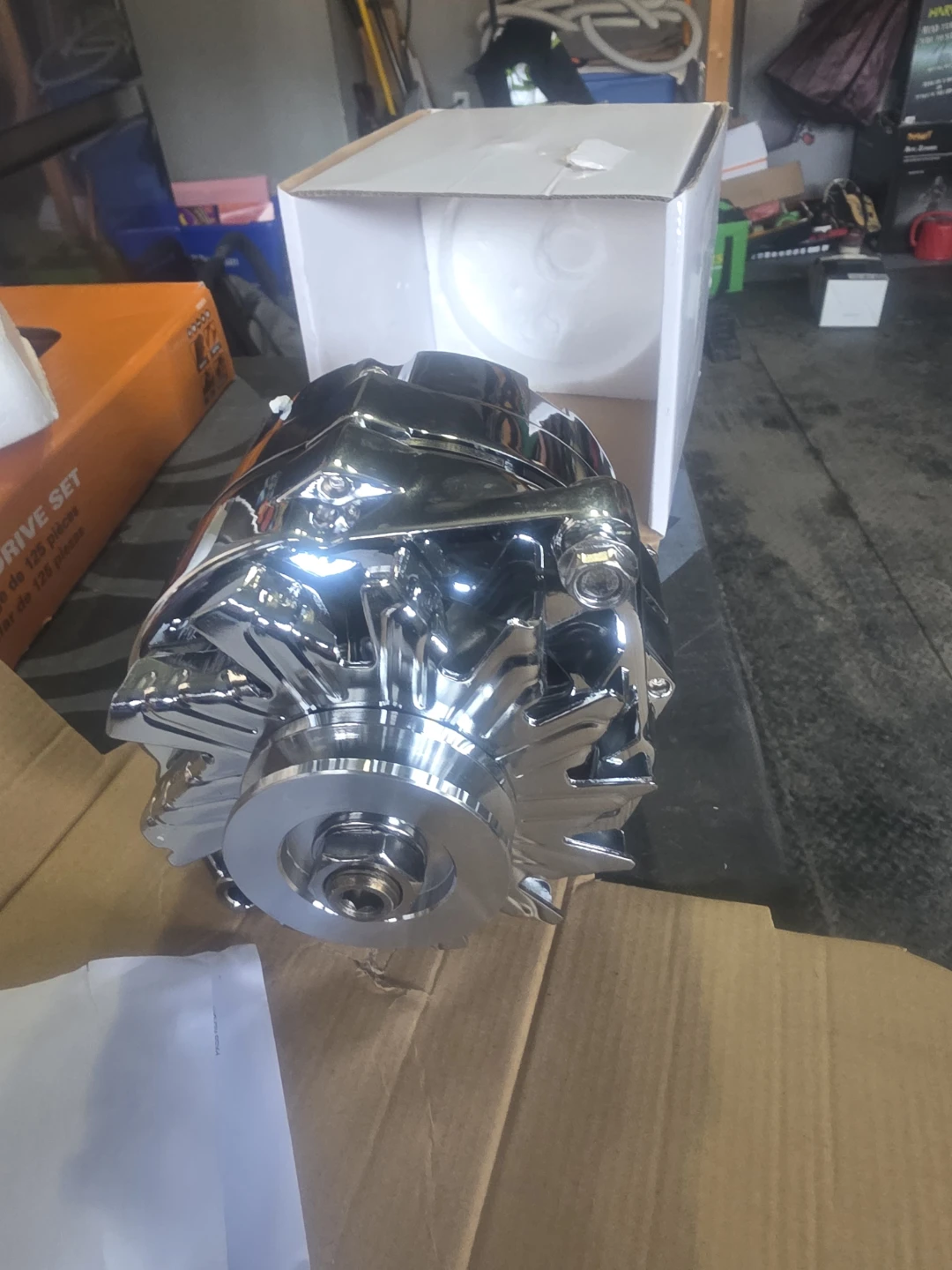 Chrome Alternator