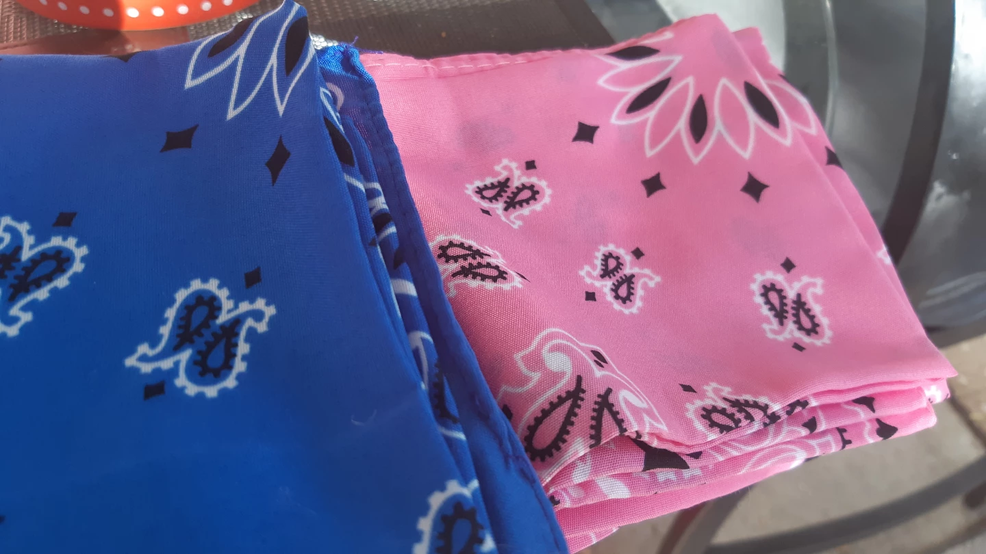 Red Paisley Bandana - photo 5