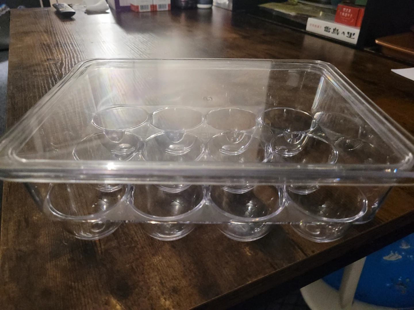 Clear Plastic 12-Cup Egg Carton - photo 2