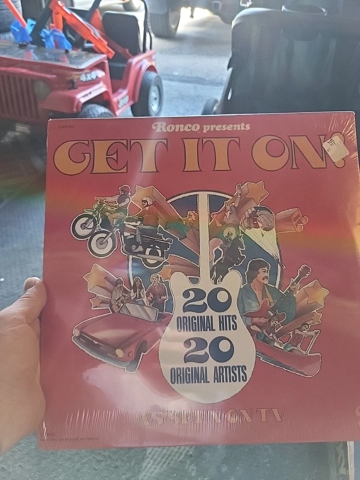 Ronco Get It On Vinyl Record Album