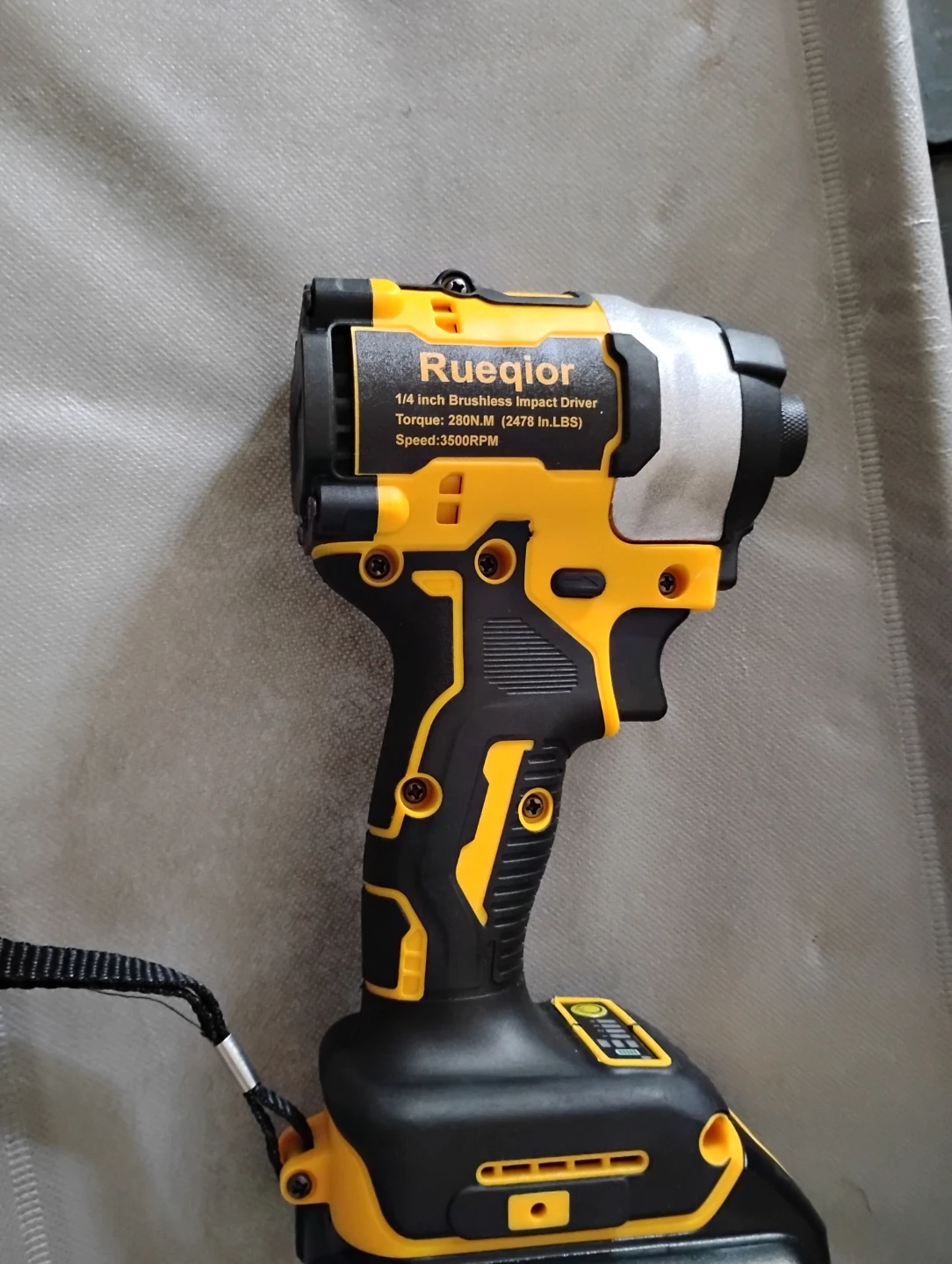 Rueqior 1/4 inch Brushless Impact Driver (brand new)