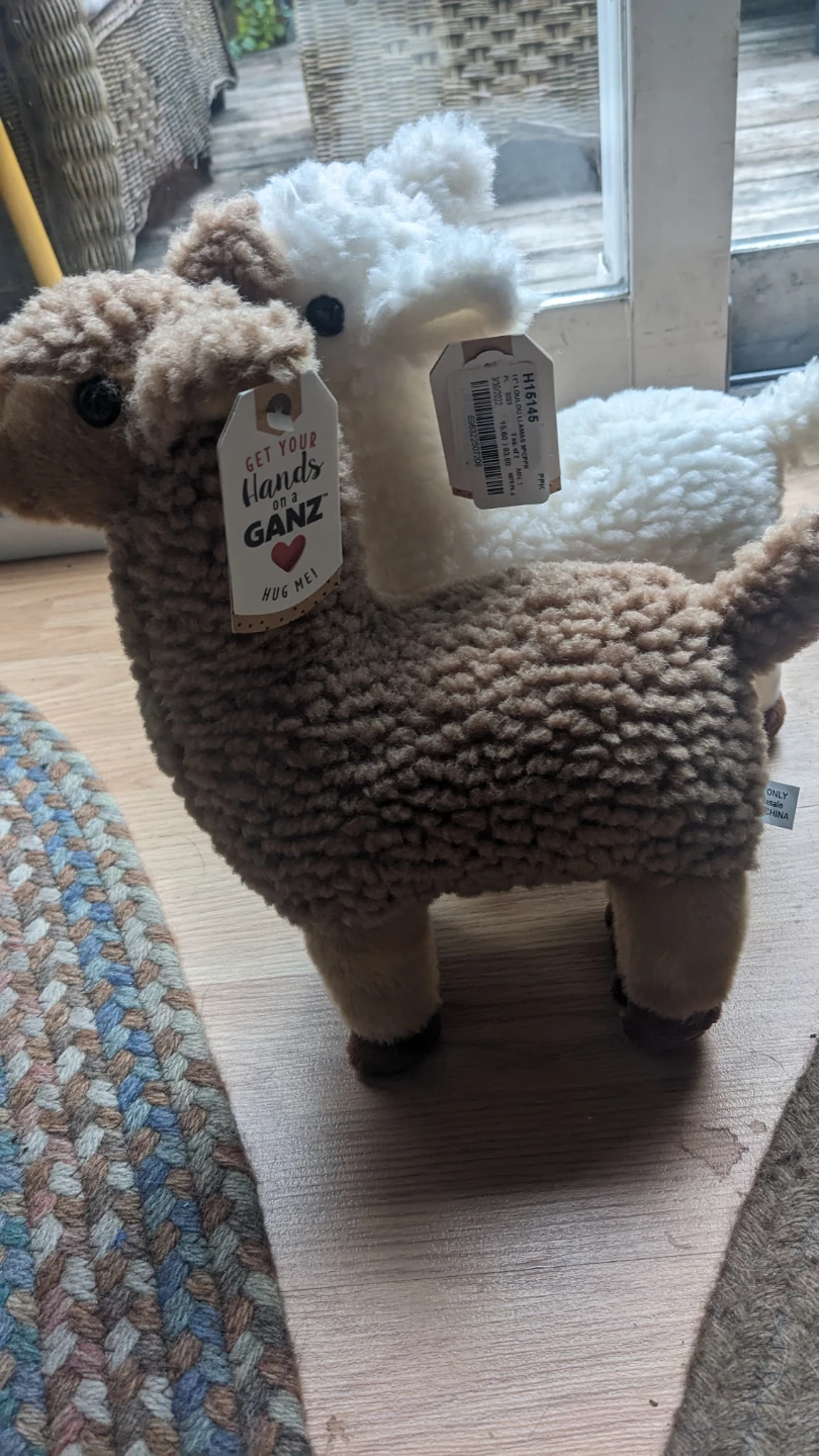 Ganz Plush Alpaca Stuffed Animal Toy - photo 4