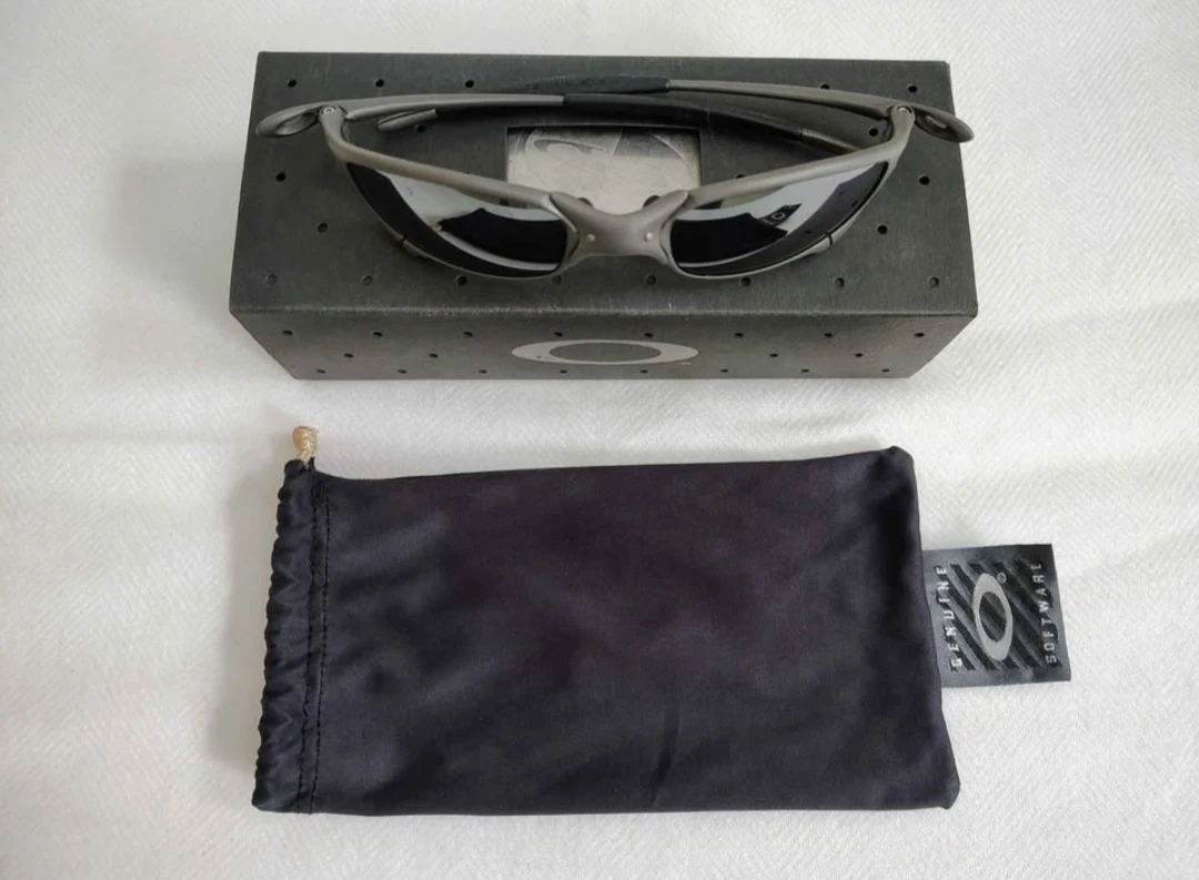 Post-2004 (4th Gen) Oakley X-Metal Black Iridium Sunglasses - photo 3