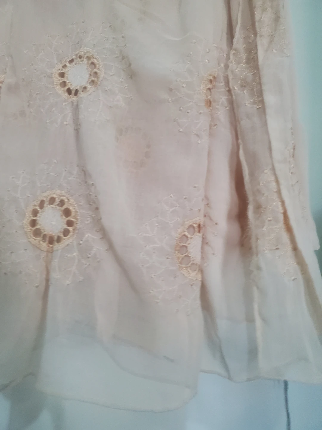 Sheer embroidered hijaab - photo 2
