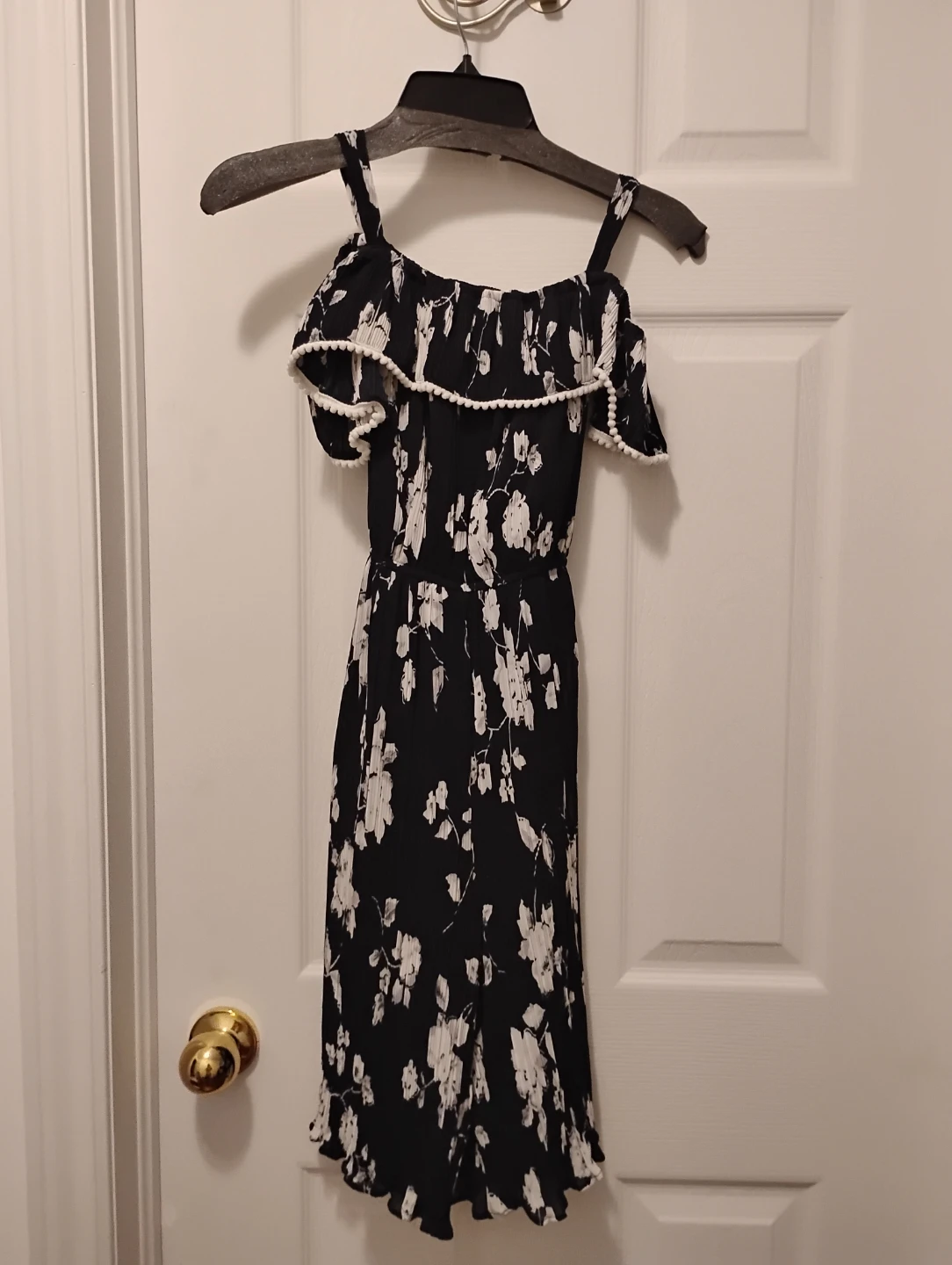 Floral Off-the-Shoulder Dress