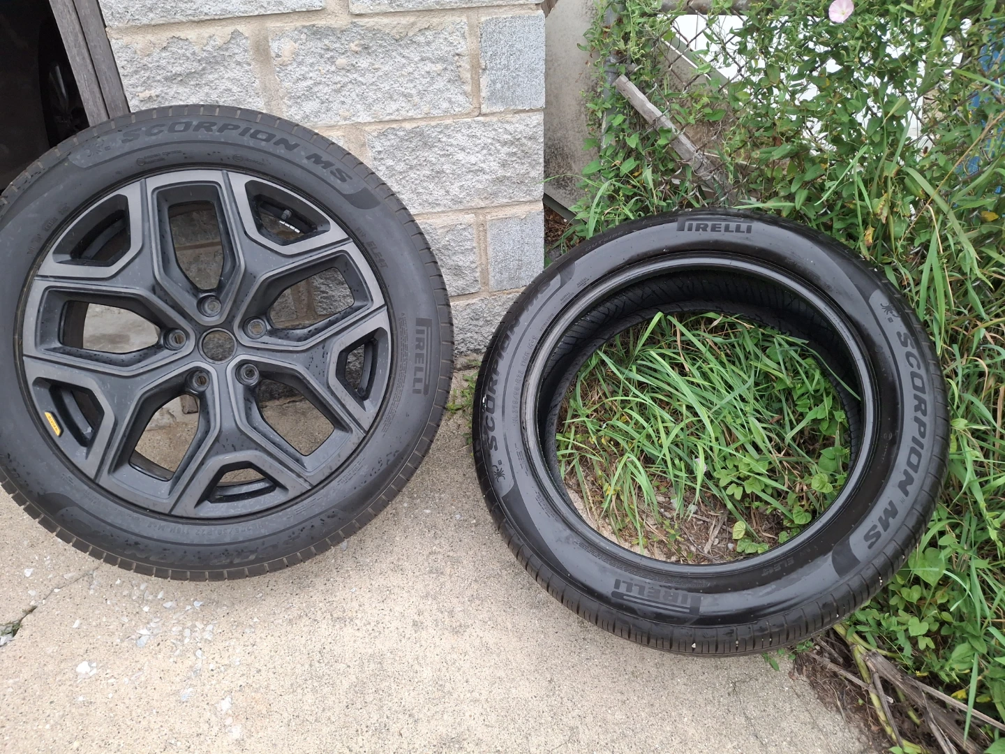 Rivian  wheel  and two tires - photo 2