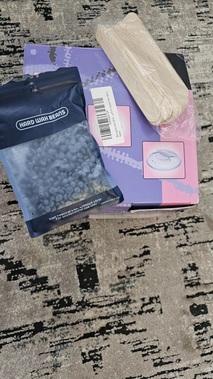 Wax Warmer Kit with Hard Wax Beans and Applicators - photo 2
