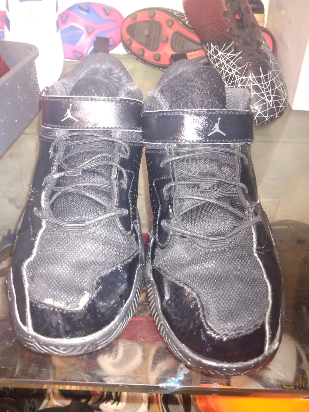 Jordan DQ8399-002 Black Sneakers - Youth Size 3Y