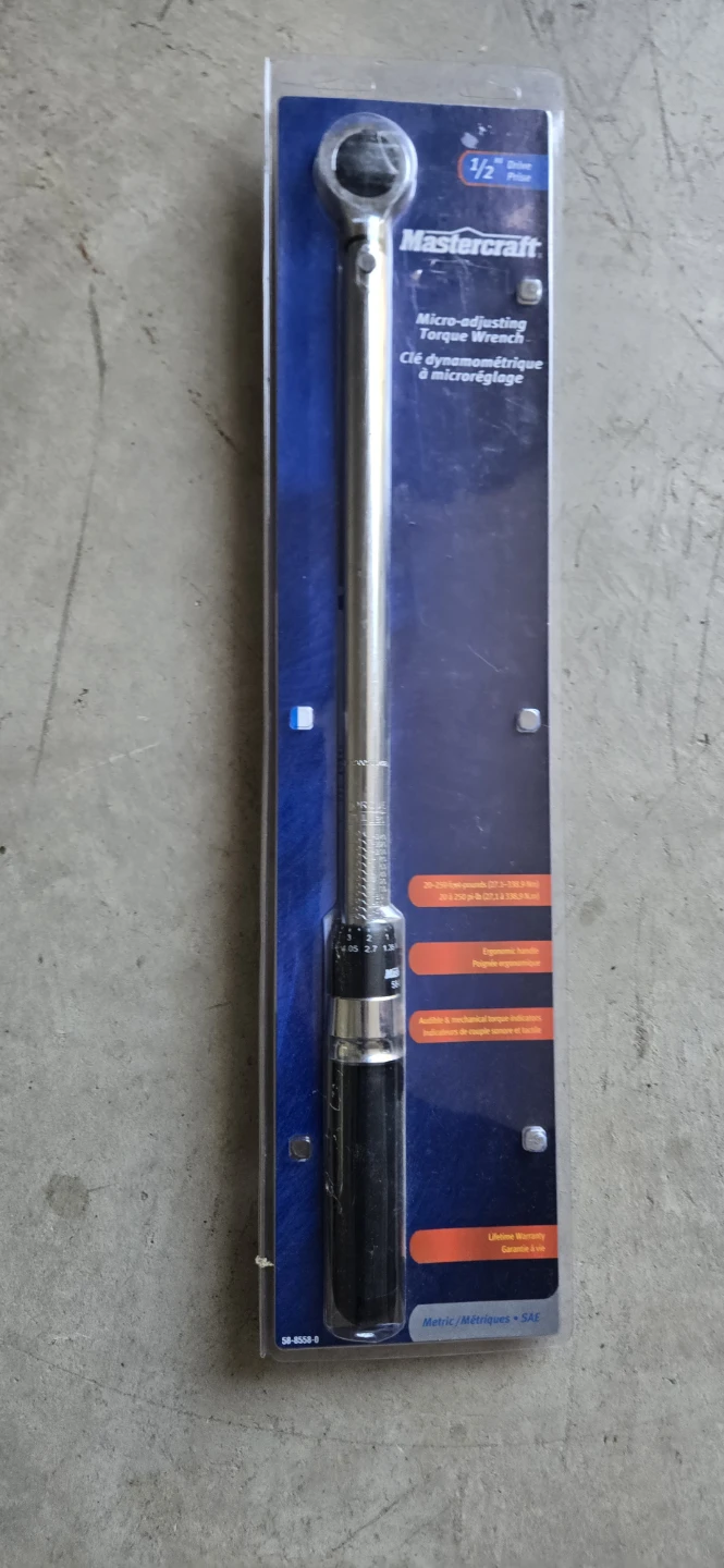 Mastercraft Micro-Adjusting Torque Wrench - 1/2" Drive - photo 2