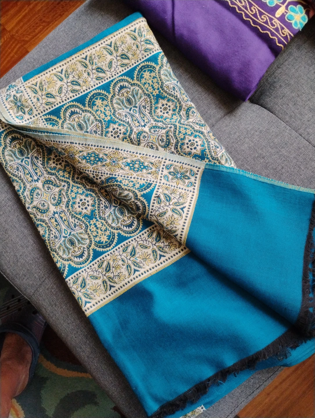 Embroidered Shawls  $20 each - photo 3