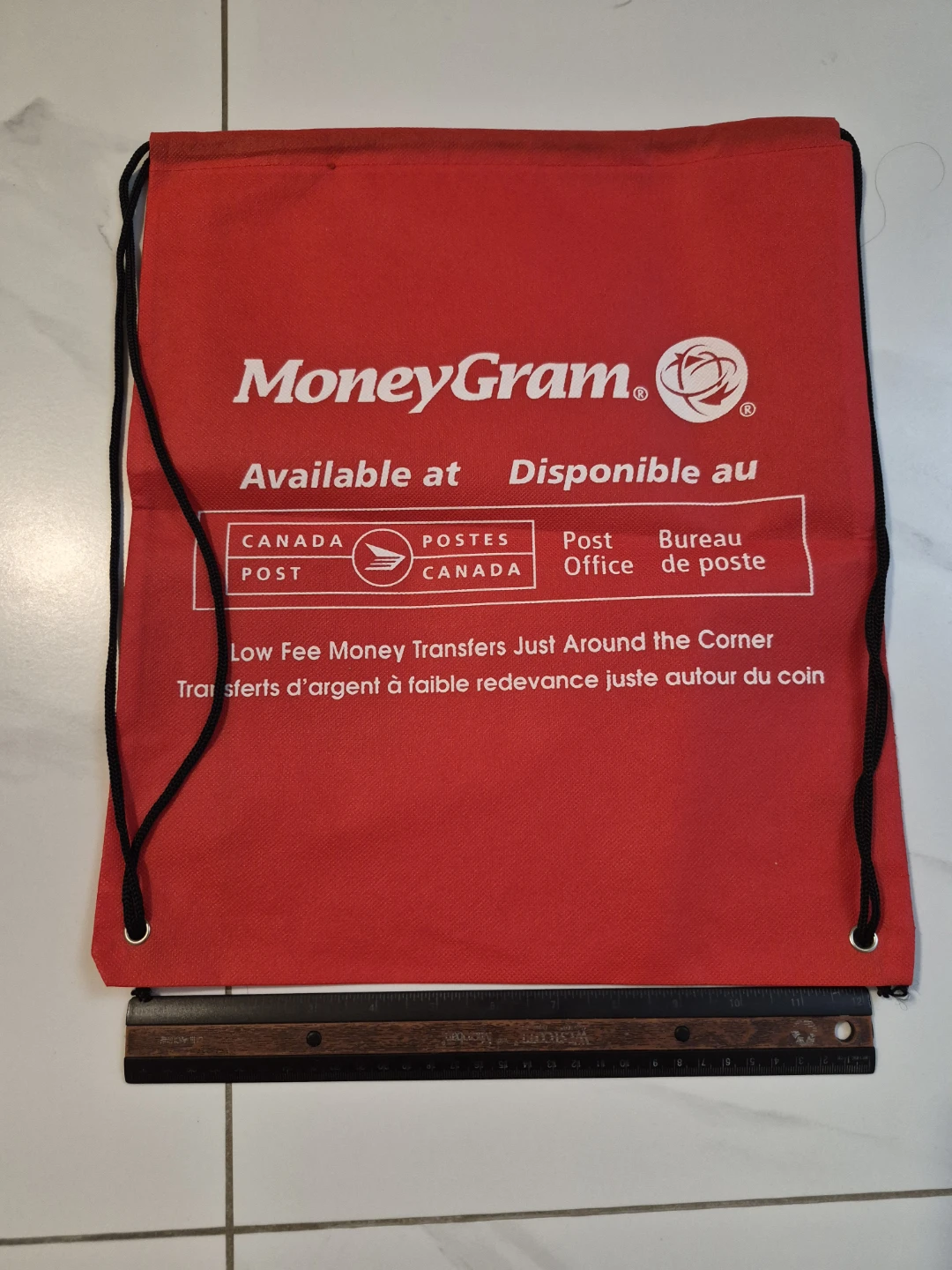 4 Red Drawstring Bags - photo 2
