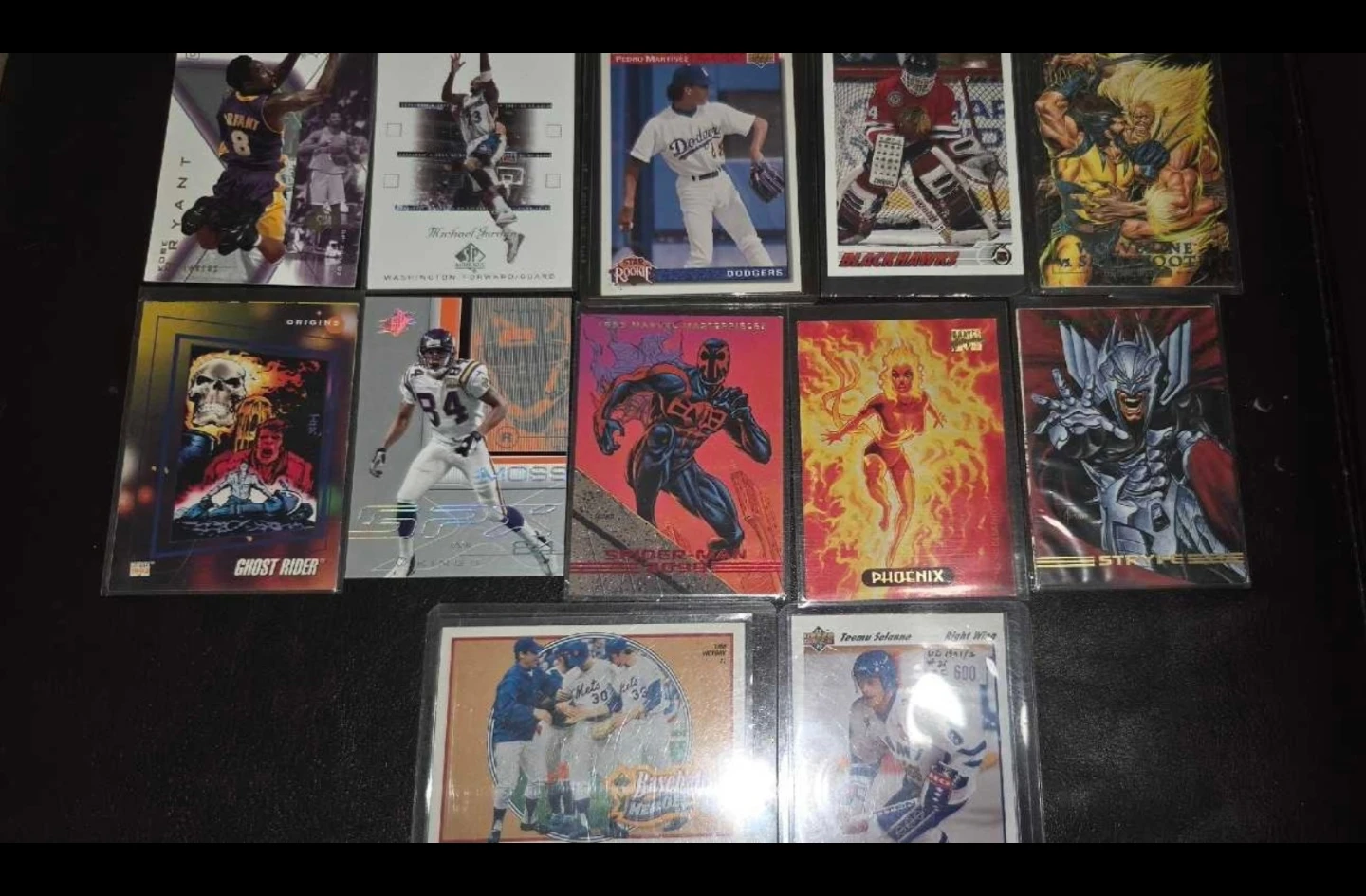 Marvel & Sports Trading Cards Collection