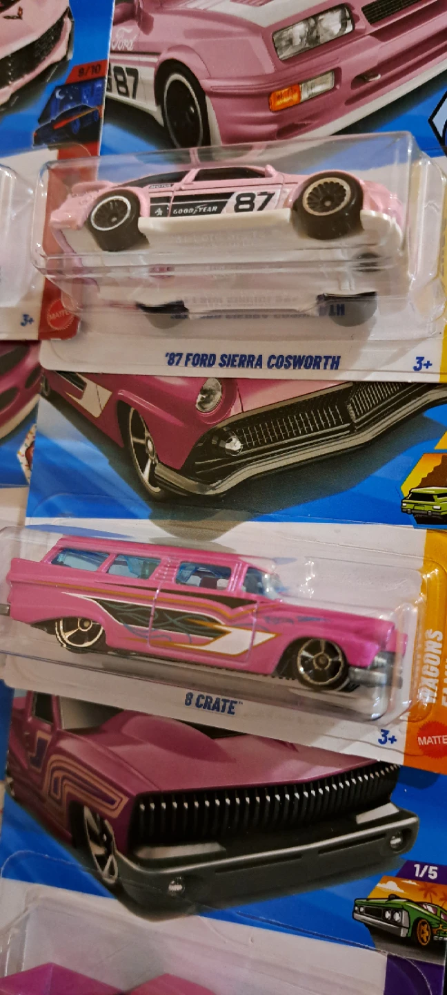 Pink Hot Wheels Lot!! 6 Die Cast Cars! All new - photo 5