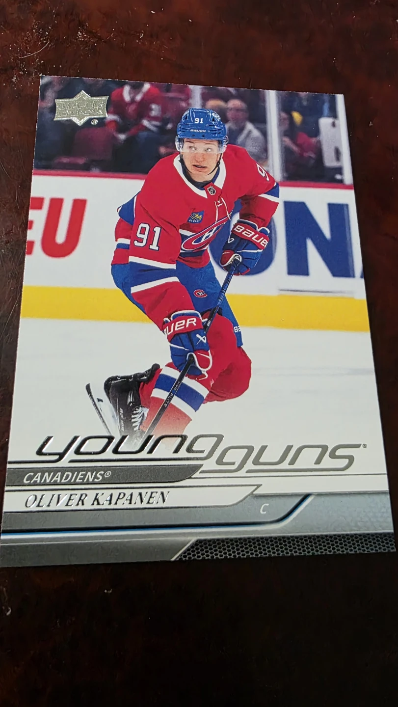 2024-25 Upper Deck Oliver Kapanen Young Guns RC