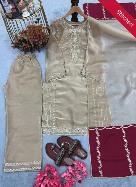 Women's Embroidered 3-Piece Outfit - photo 2