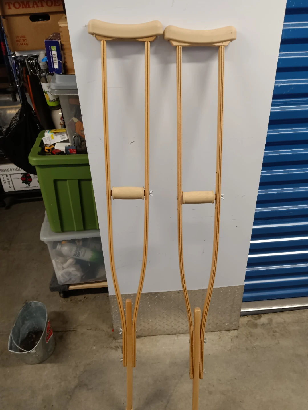 Wooden Crutches