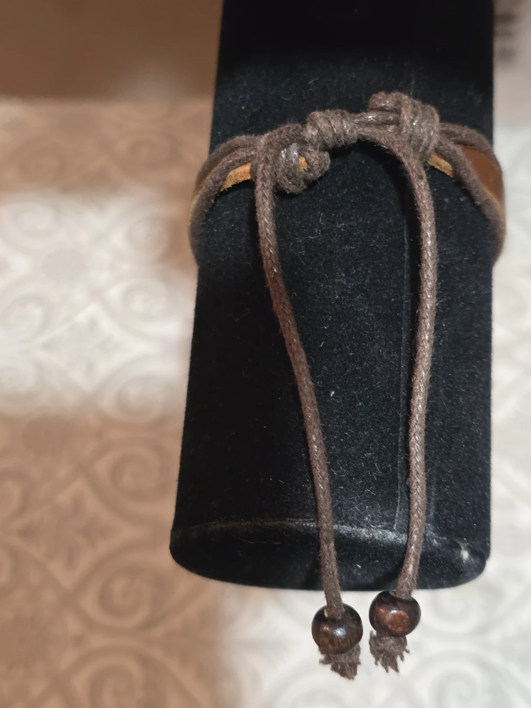 Evil Eye Beaded Leather Bracelet - photo 3